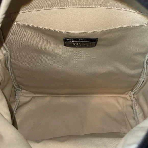 Mario Valentino Leather Backpack - Picture 4 of 7